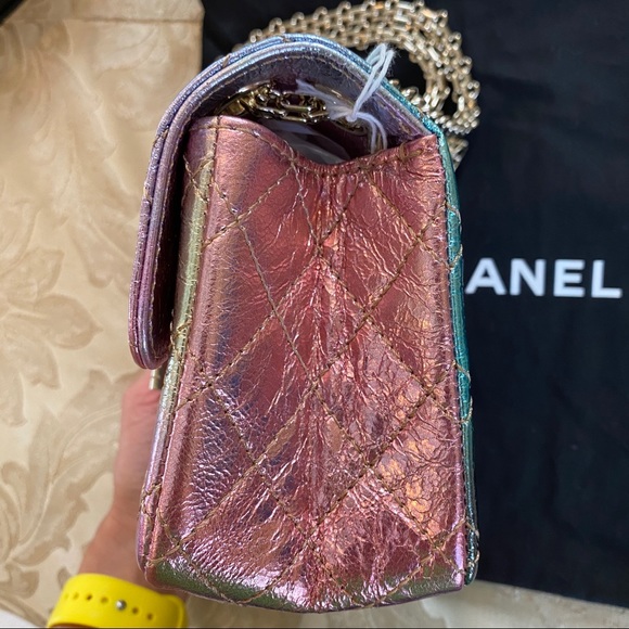 NWT Chanel rainbow flap bag - Picture 5 of 15
